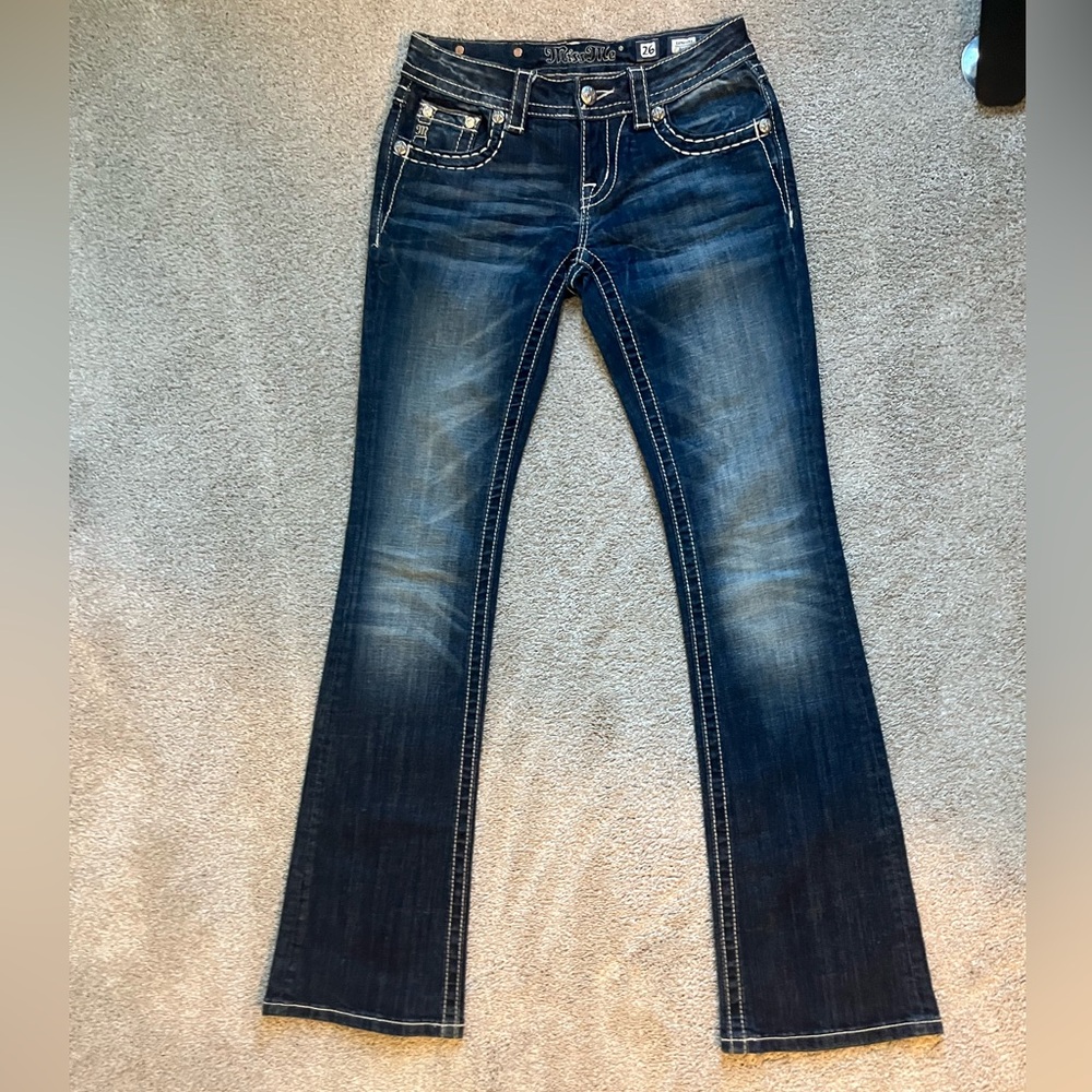 Miss Me Signature Boot Jeans - Size 26